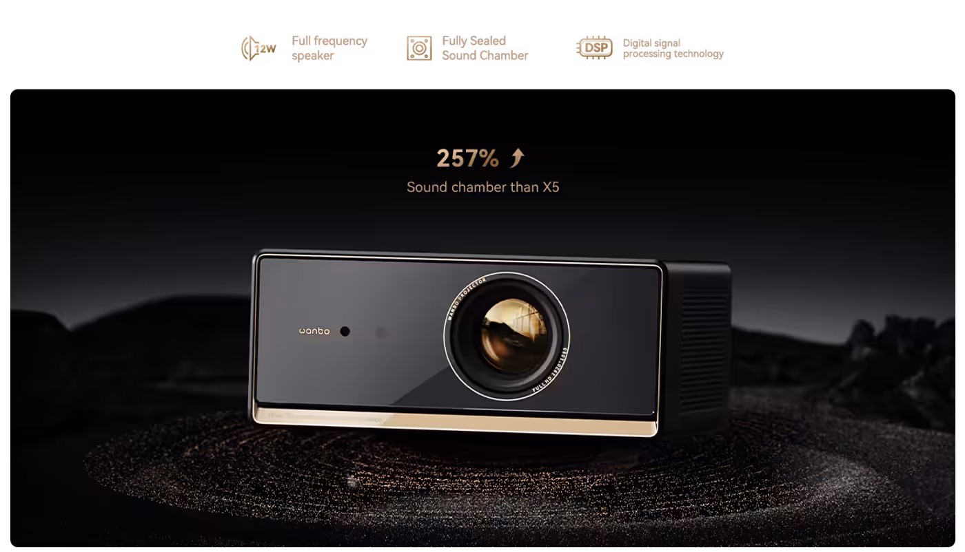 Dual HiFi speaker system providing surround sound audio