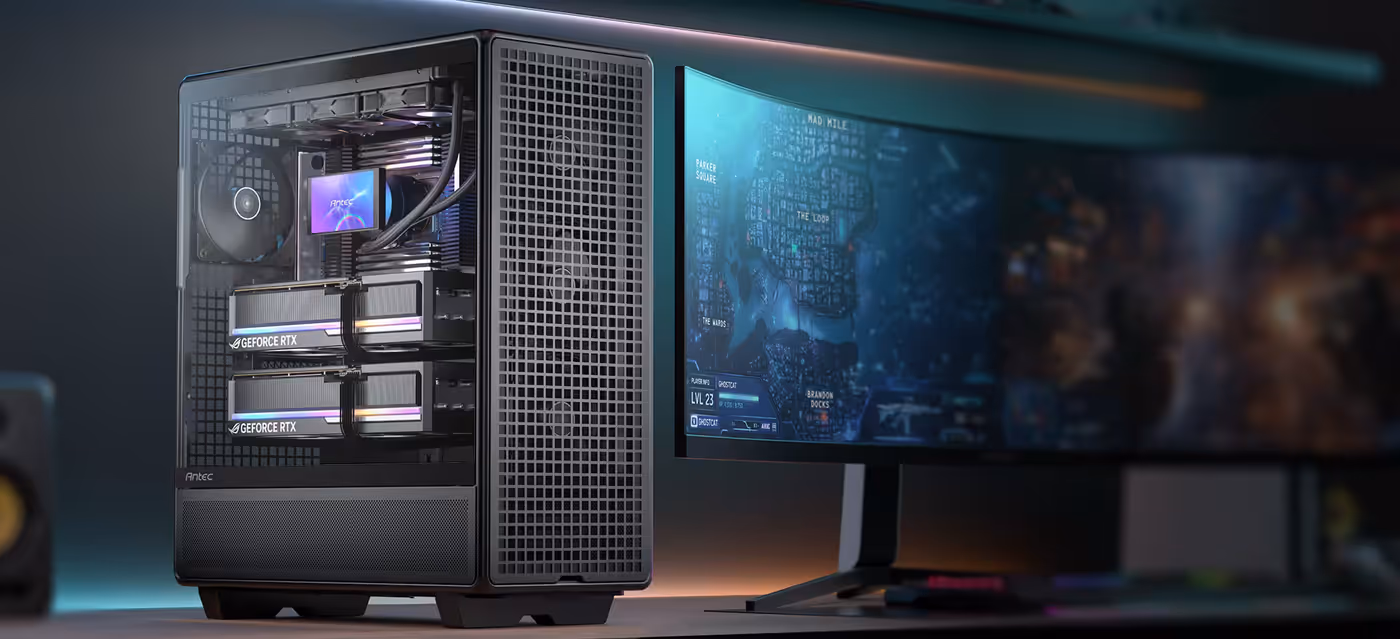 ANTEC 900 Full-Tower Chassis product video demonstration
