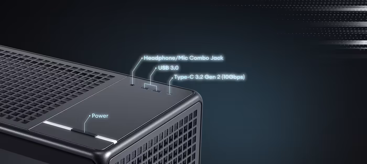 Rear cable routing system supporting back-connect motherboards for clean airflow