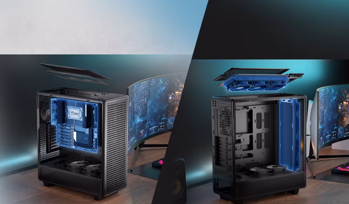 ANTEC 900 Full-Tower Chassis product video demonstration