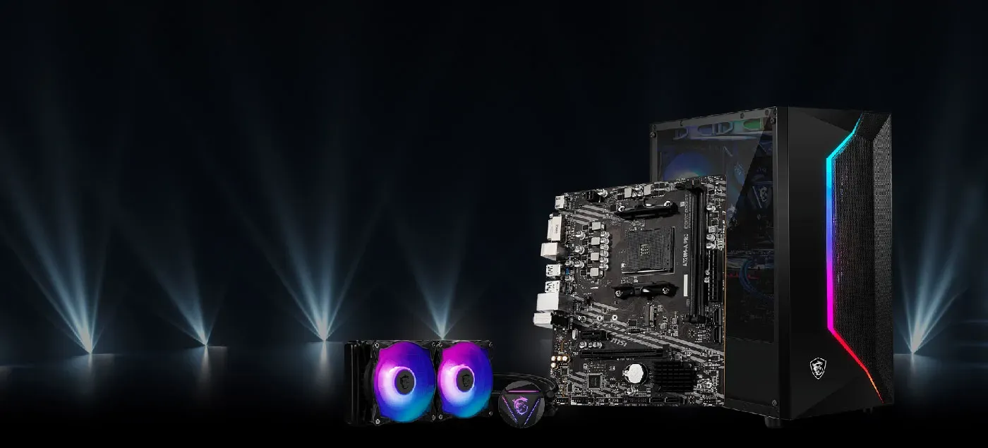 MSI A520M-A PRO AMD Ryzen Motherboard for high-performance computing setups