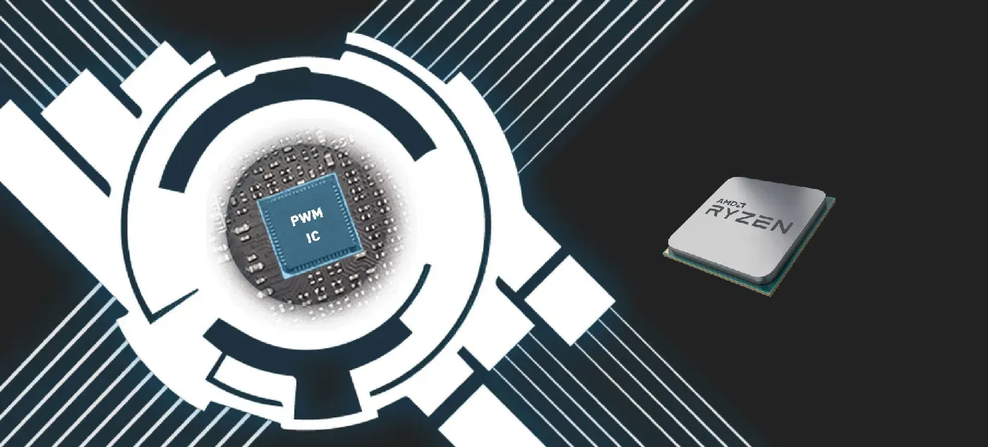 Core Boost technology power delivery layout on MSI A520M-A PRO