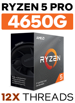 Ryzen 5 PRO 4650G Vega Graphics Power PC