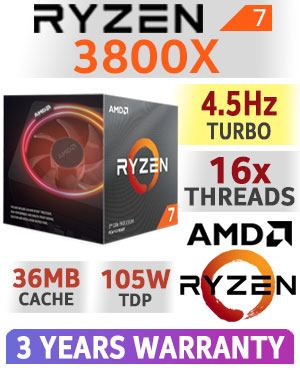 AMD RYZEN 7 3800X Processor
