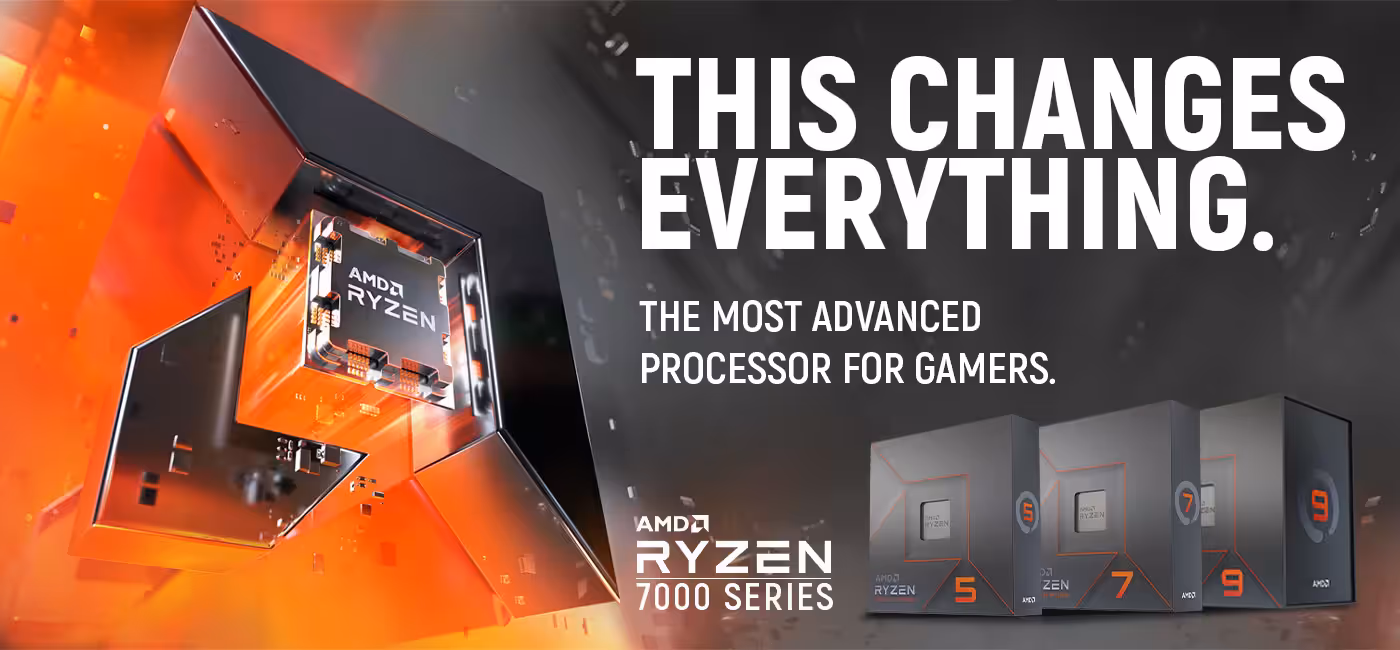 AMD Ryzen 5 7500X3D processor side view