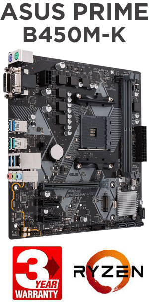 ASUS PRIME B450M-K AMD MB
