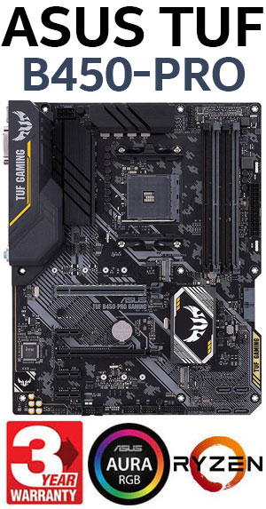 AMD RYZEN 5 3600 TUF B450-PRO 16GB DDR4 Upgrade Kit