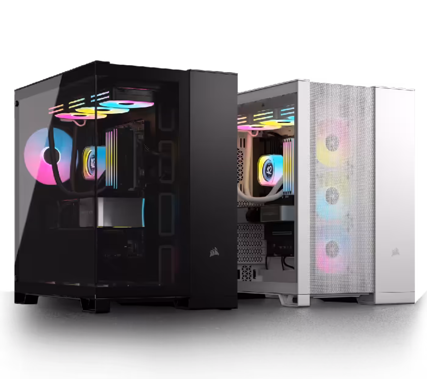 Corsair 6500 Series Elite panel kit displayed with the case range