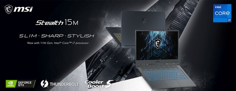 MSI Stealth series thin gaming laptop