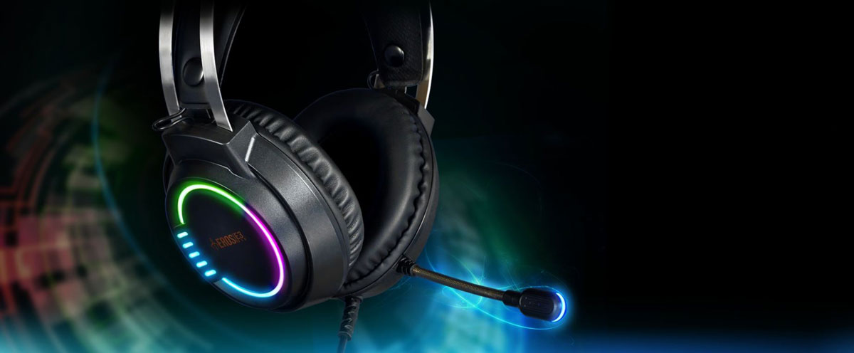 Gamdias EROS E3 Gaming Headset Close-up