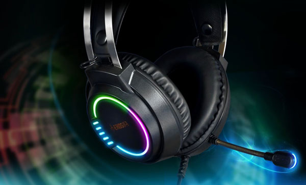 Gamdias EROS E3 Gaming Headset Close-up
