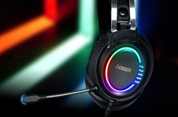 Gamdias EROS E3 Gaming Headset with RGB Lighting