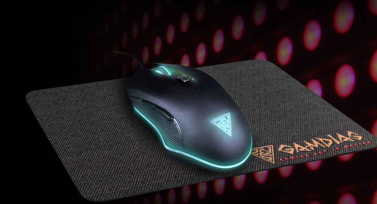 Gamdias Hermes P1B Gaming Mouse in Action