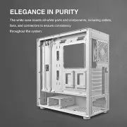 Gamdias TALOS E3 MESH Elite White Gaming Case - Open Box Sale - image 14