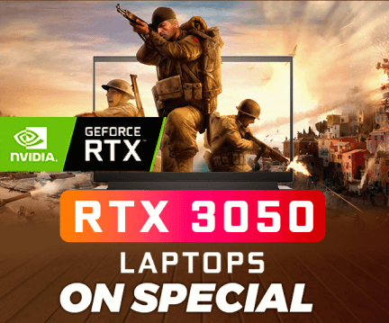 rtx 3050 laptops on special