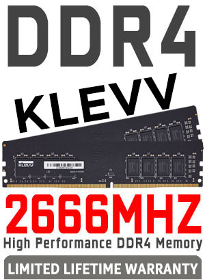 KLEVV 16GB (16GB x 1) 2666MHz