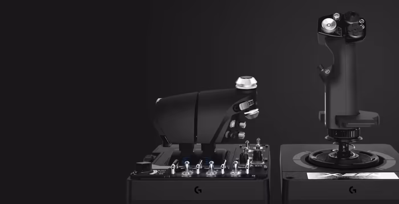 Customisation software mapping functions across the Logitech G X56 HOTAS