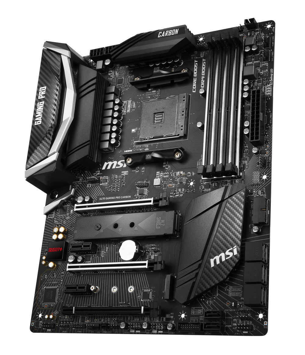 Carte Mère Msi Gaming X470 Pro Carbon AMD RYZEN 2600 Gaming Pro