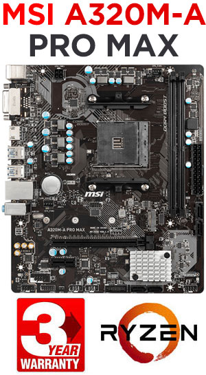 MSI A320M-A PRO MAX