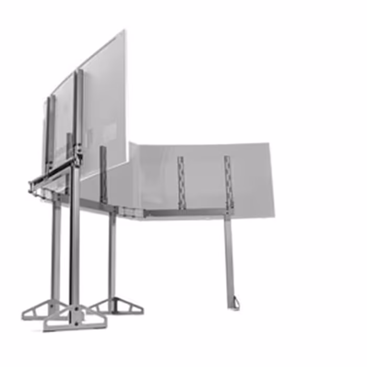 Playseat TV Stand PRO 3S-Screen Kit expanding the frame to multiple displays