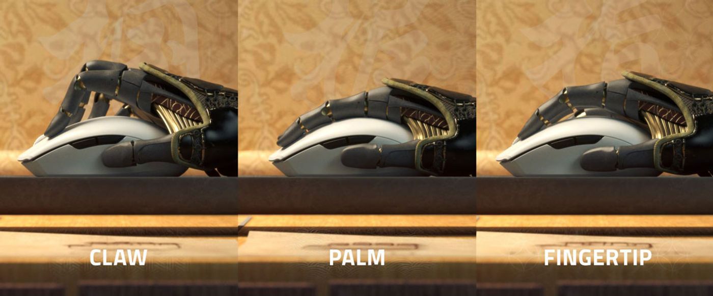 Razer Orochi V2 wireless gaming mouse showcasing its universal ergonomic shape