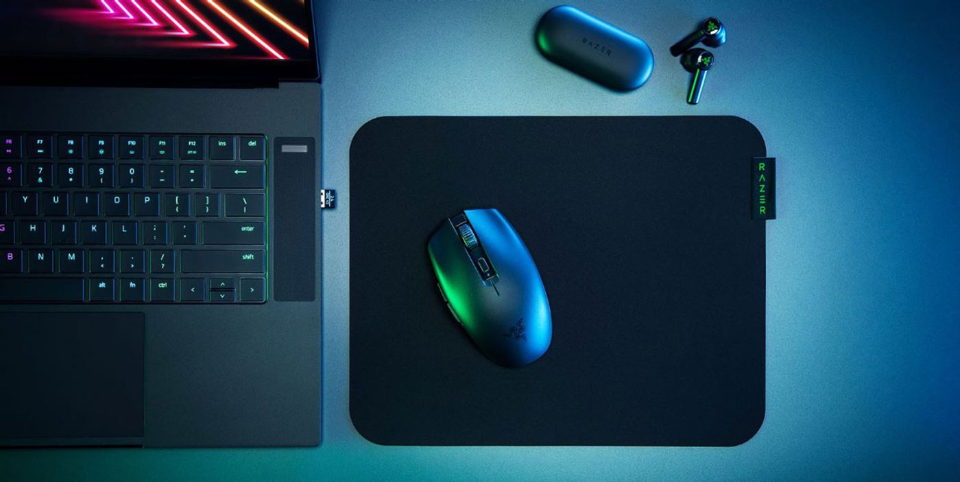 Razer Orochi V2 premium wireless gaming mouse designed for portable travel