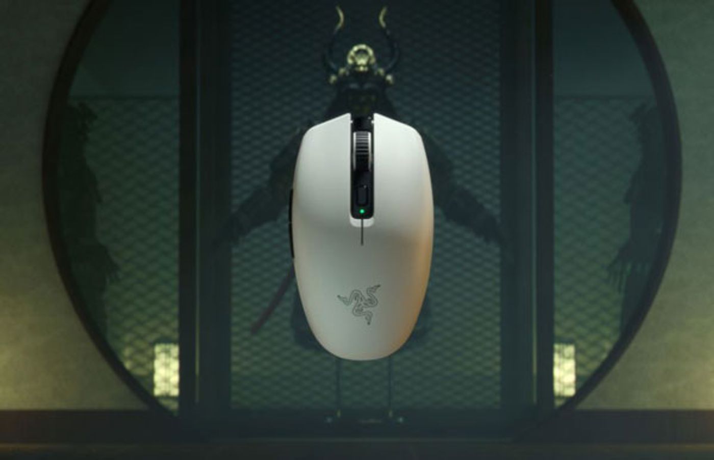 Razer Orochi V2 wireless gaming mouse showing its lightweight and portable design
