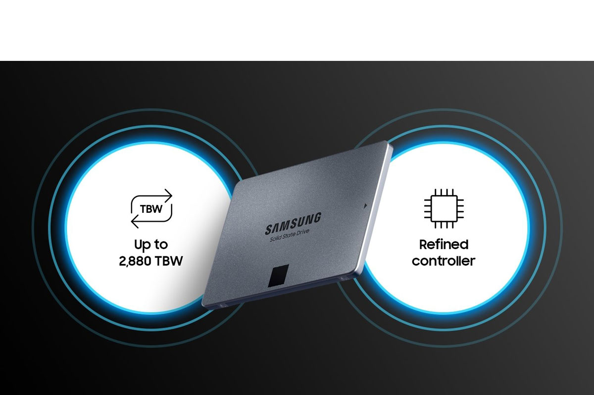 Samsung 870 QVO 2TB SSD - High-Performance Solid State Drive for