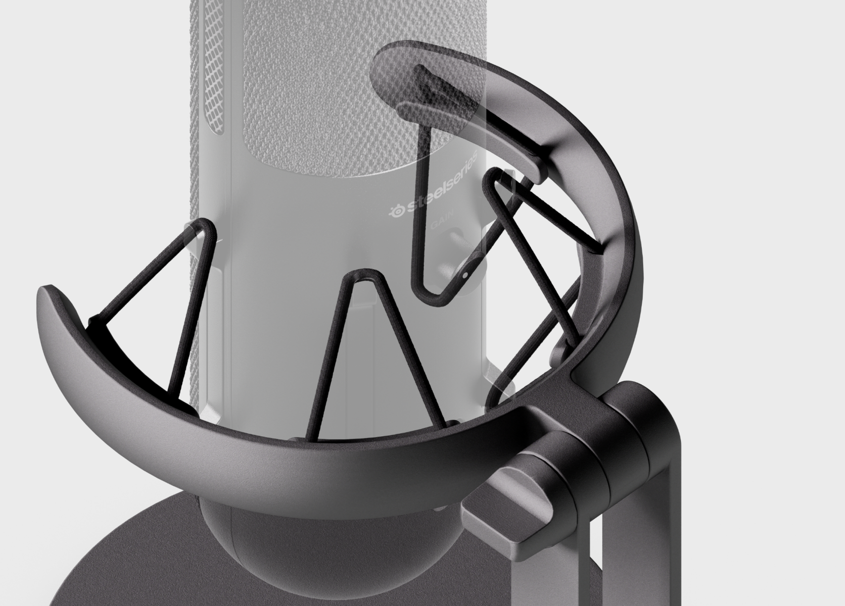 SteelSeries Alias Gaming Microphone with Shock Mount Feature