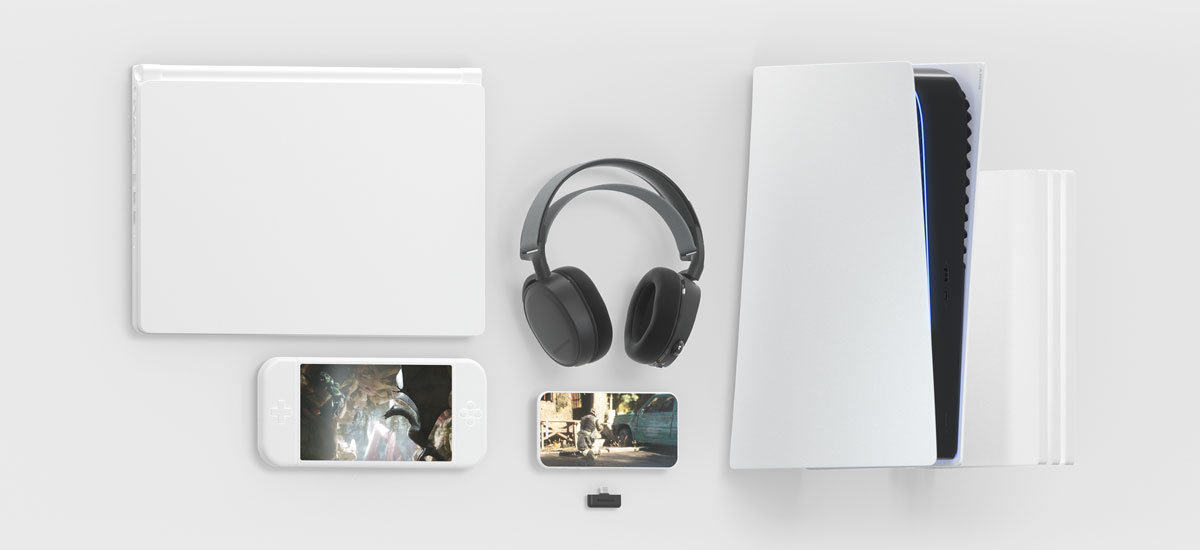 Flexible USB-C Connectivity of SteelSeries Arctis 7+