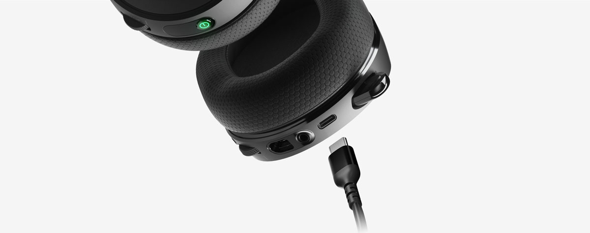 SteelSeries Arctis 7+ Wireless Gaming Headset in Action