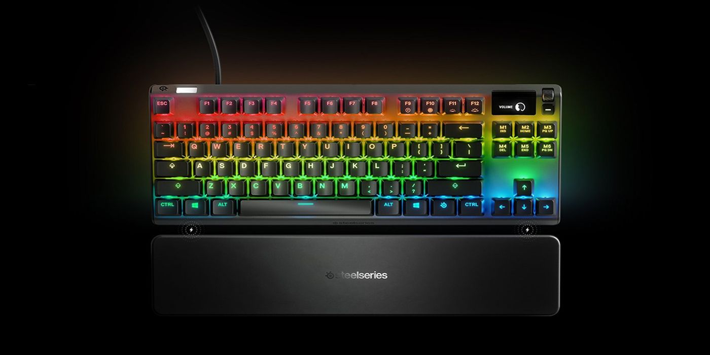 Magnetic Wrist Rest Compatible with Steelseries Apex 7 RGB Gaming Keyboard