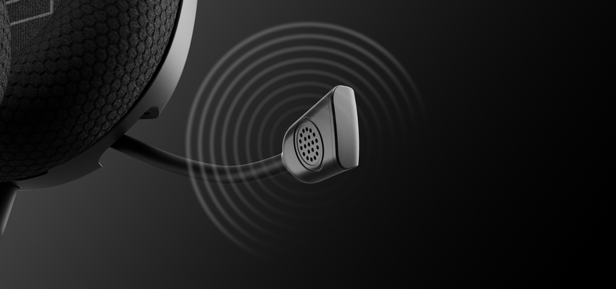 Noise-Cancelling Microphone on SteelSeries Arctis Nova 3 - Desktop View