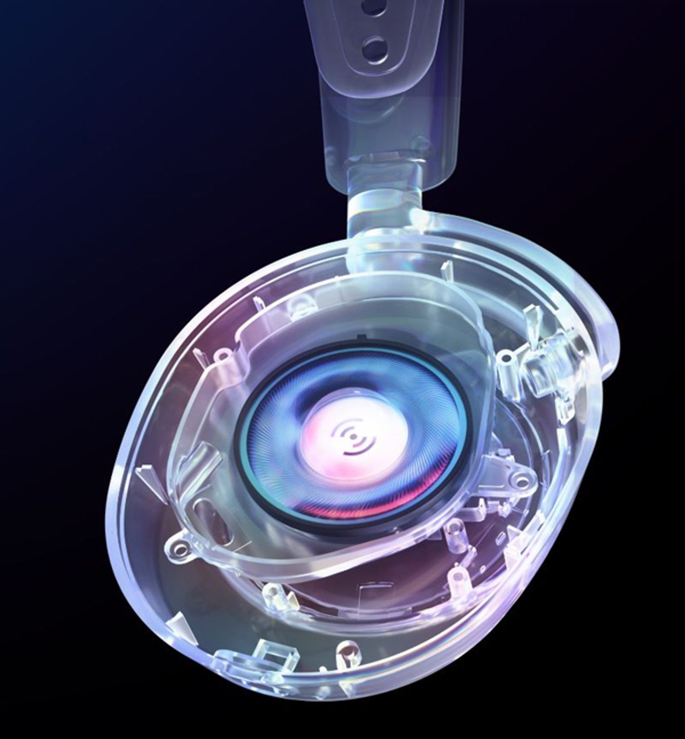 SteelSeries Arctis Nova 1P gaming headset shown from the front
