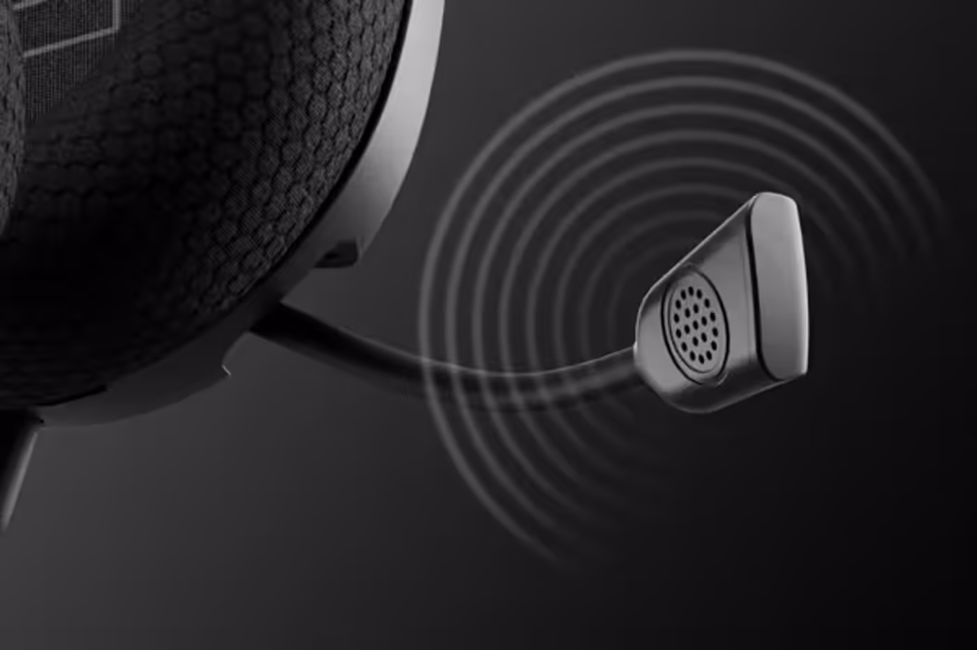 Retractable ClearCast Gen 2 boom microphone on the Arctis Nova 1