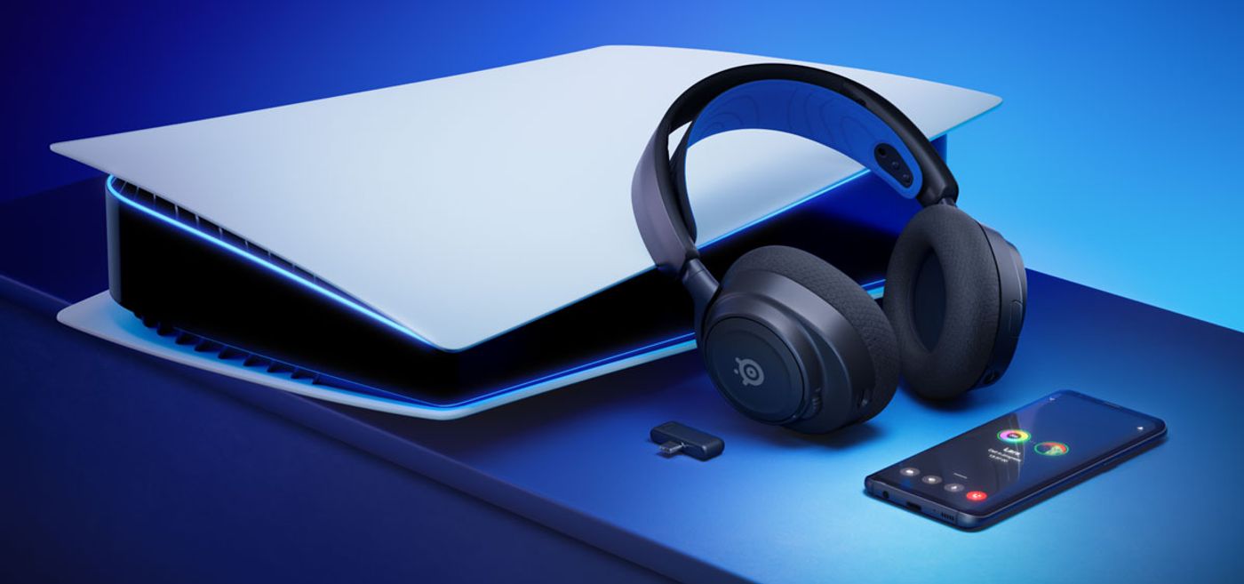 SteelSeries Arctis Nova 7P Wireless Headset overview featuring Nova Acoustic System