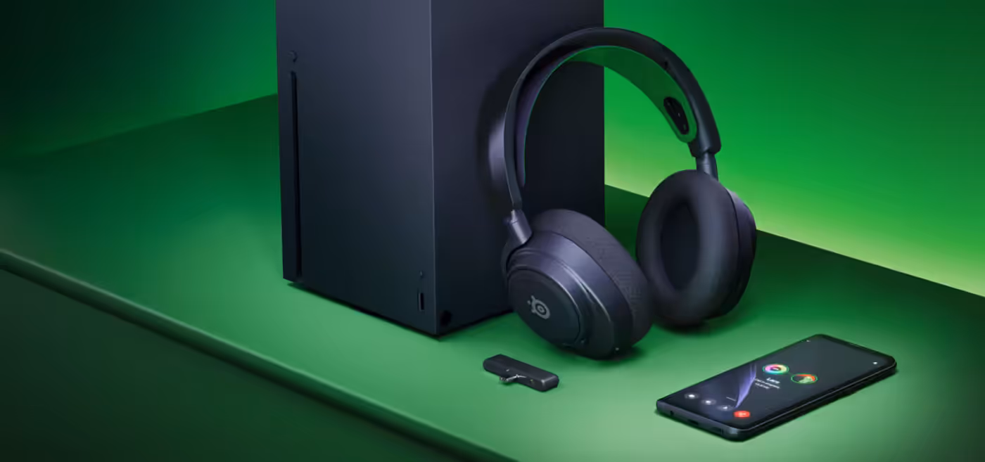 SteelSeries Arctis Nova 7X wireless headset shown in full