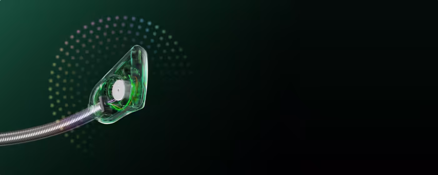 Retractable ClearCast Gen 2 microphone extended from the Arctis Nova 7X earcup