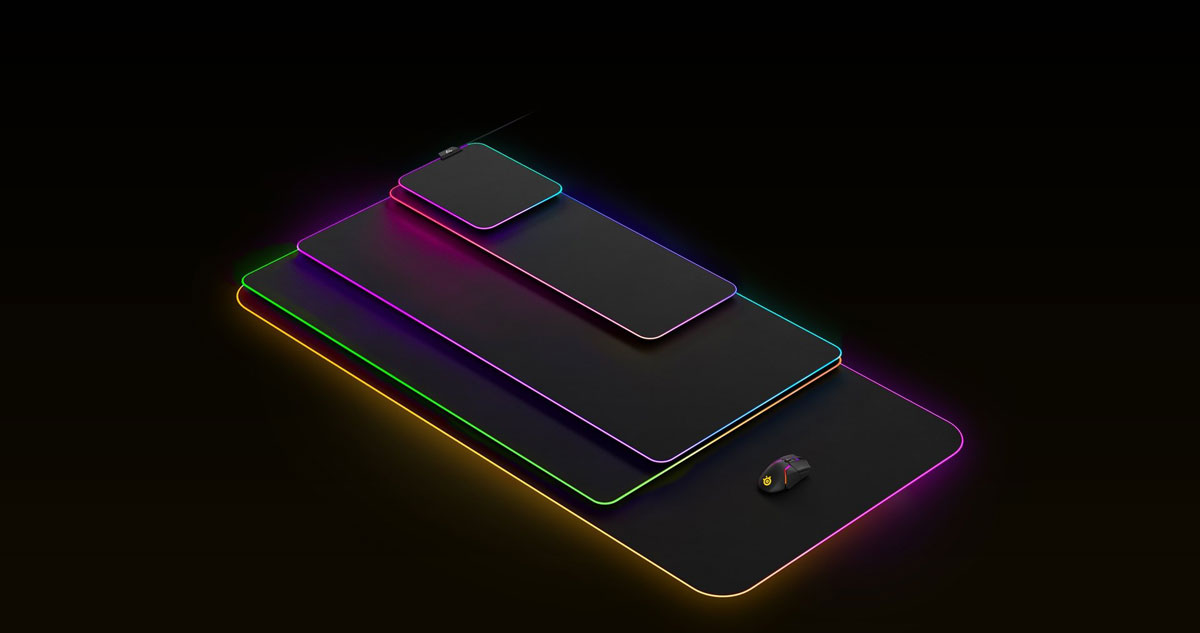 SteelSeries QCK Prism Cloth Mousepad Overview - Desktop View