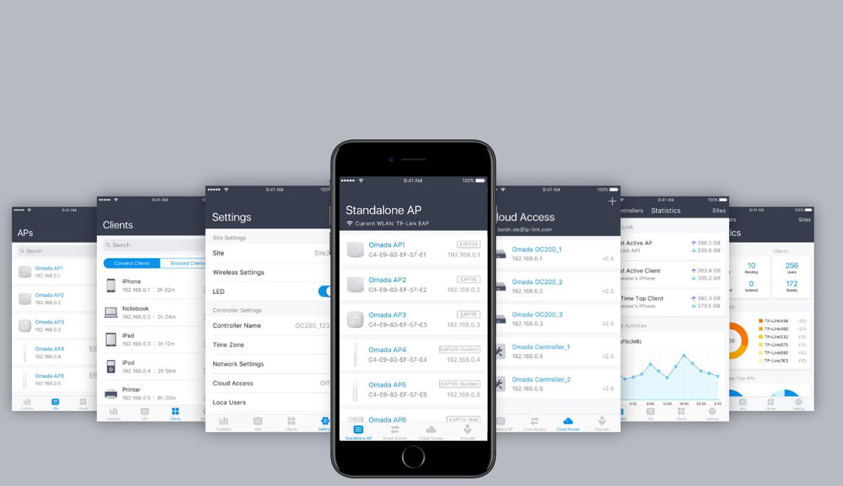 TP-Link EAP225 V3 Management via Omada App