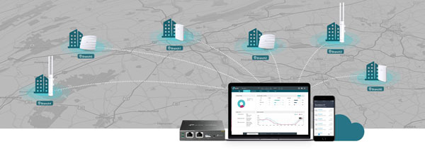 TP-Link EAP225 V3 Wireless Gigabit Ceiling Mount Access Point Cloud Management