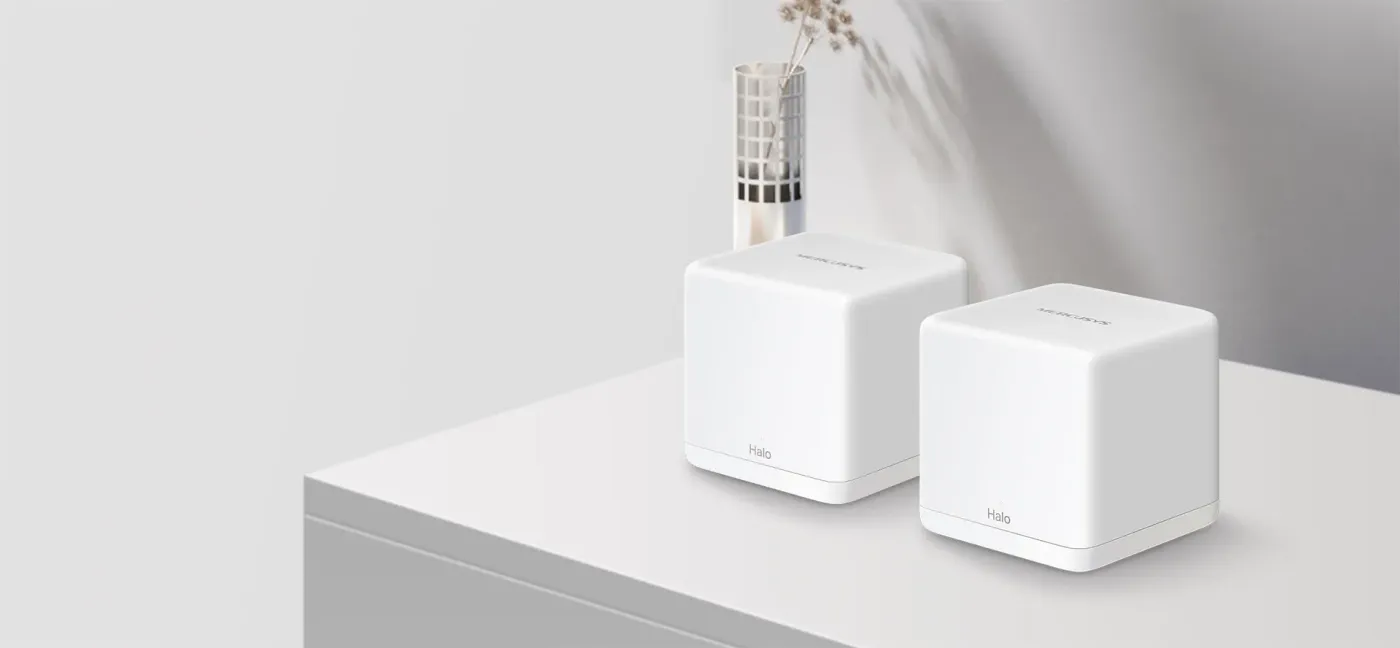 Halo H60X mesh WiFi system providing whole home coverage