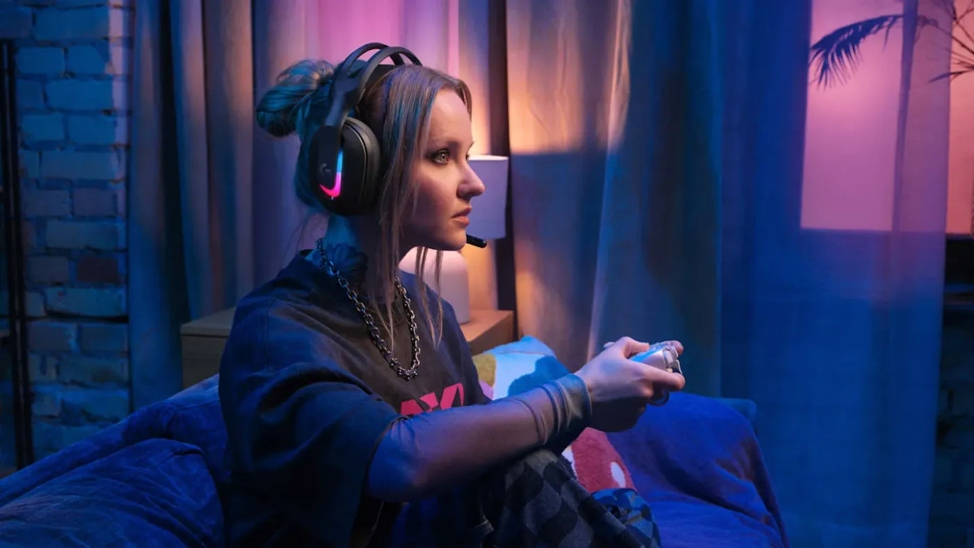 Astro A20 X gaming headset with multi-platform compatibility and LIGHTSYNC RGB lighting