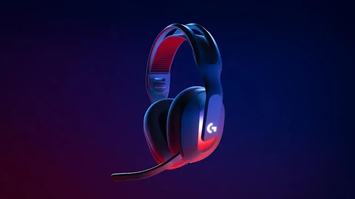 Astro A20 X headset displaying customizable LIGHTSYNC RGB lighting zones
