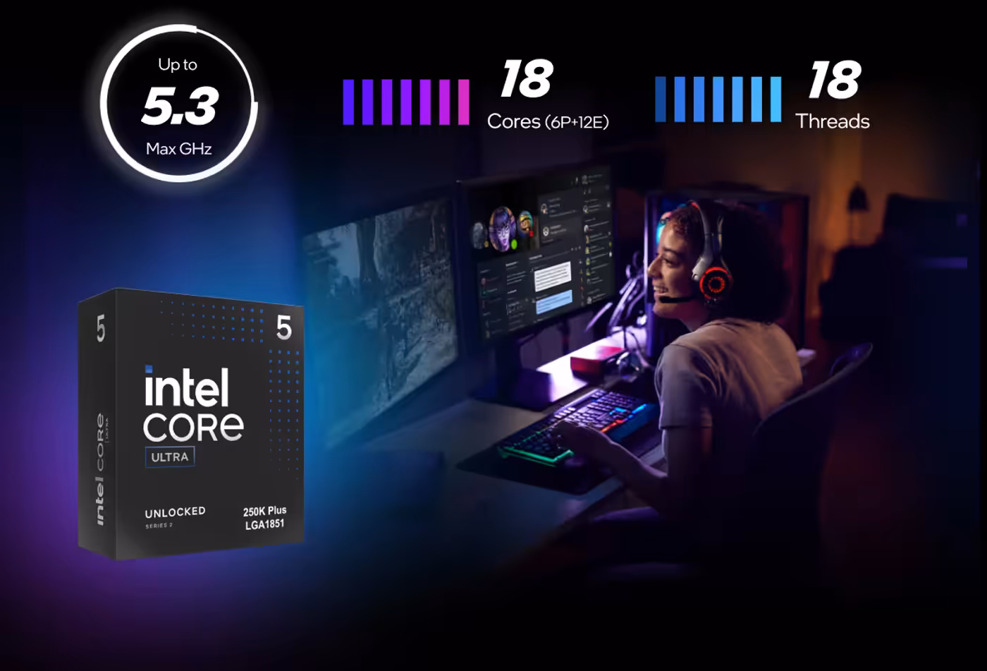 Intel® Core™ Ultra 5 250K Plus processor