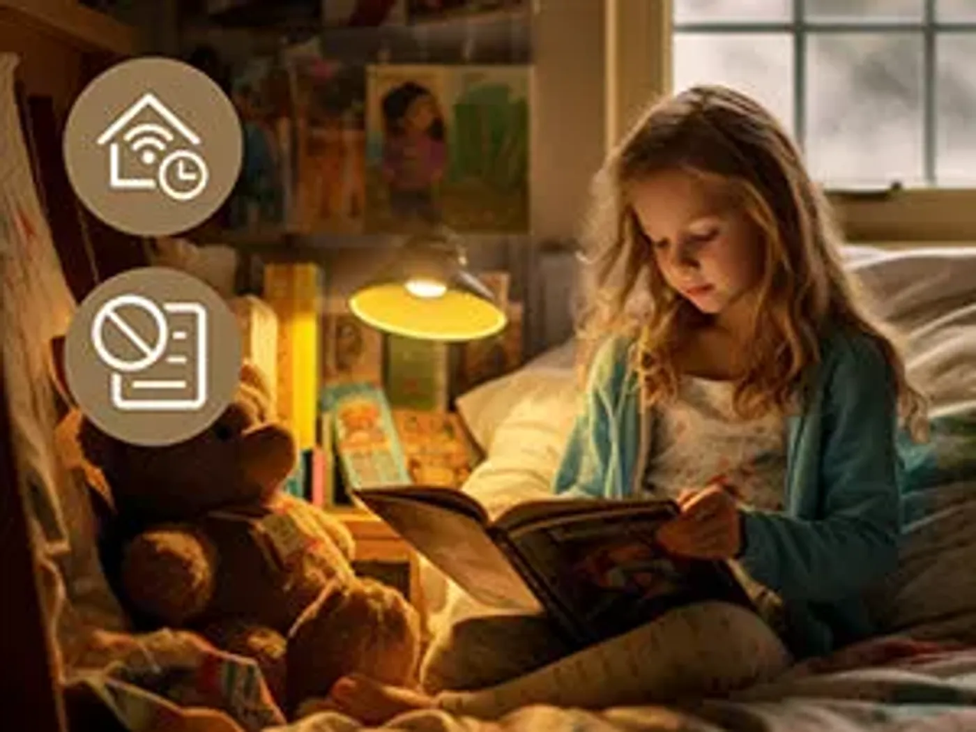 Parent controls interface for managing online time and content