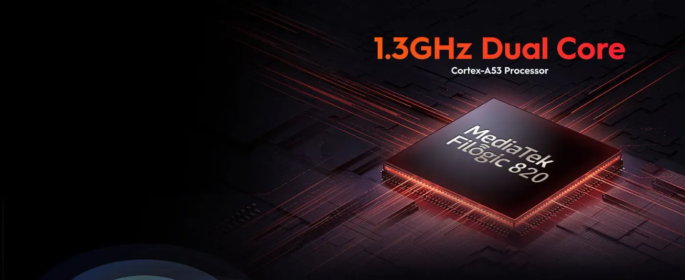 RE3000 highlighting Wi‑Fi 6 4-nm chip performance and throughput