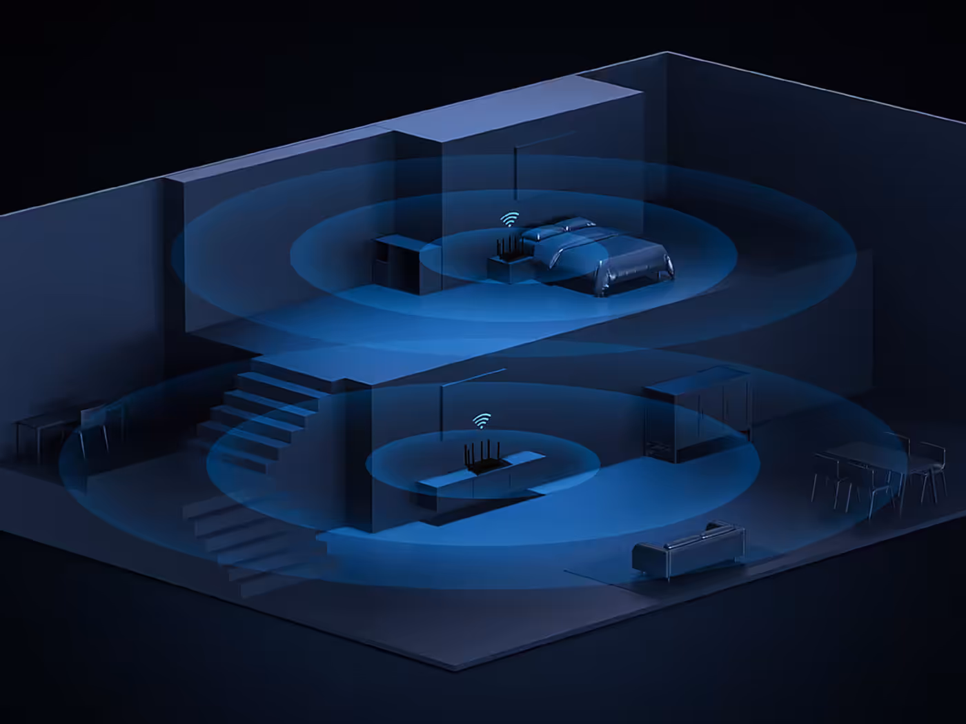 Seamless whole-home Wi-Fi network coverage and connectivity