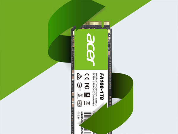 ACER FA100 2TB NVMe SSD - High-Speed Storage for Gaming