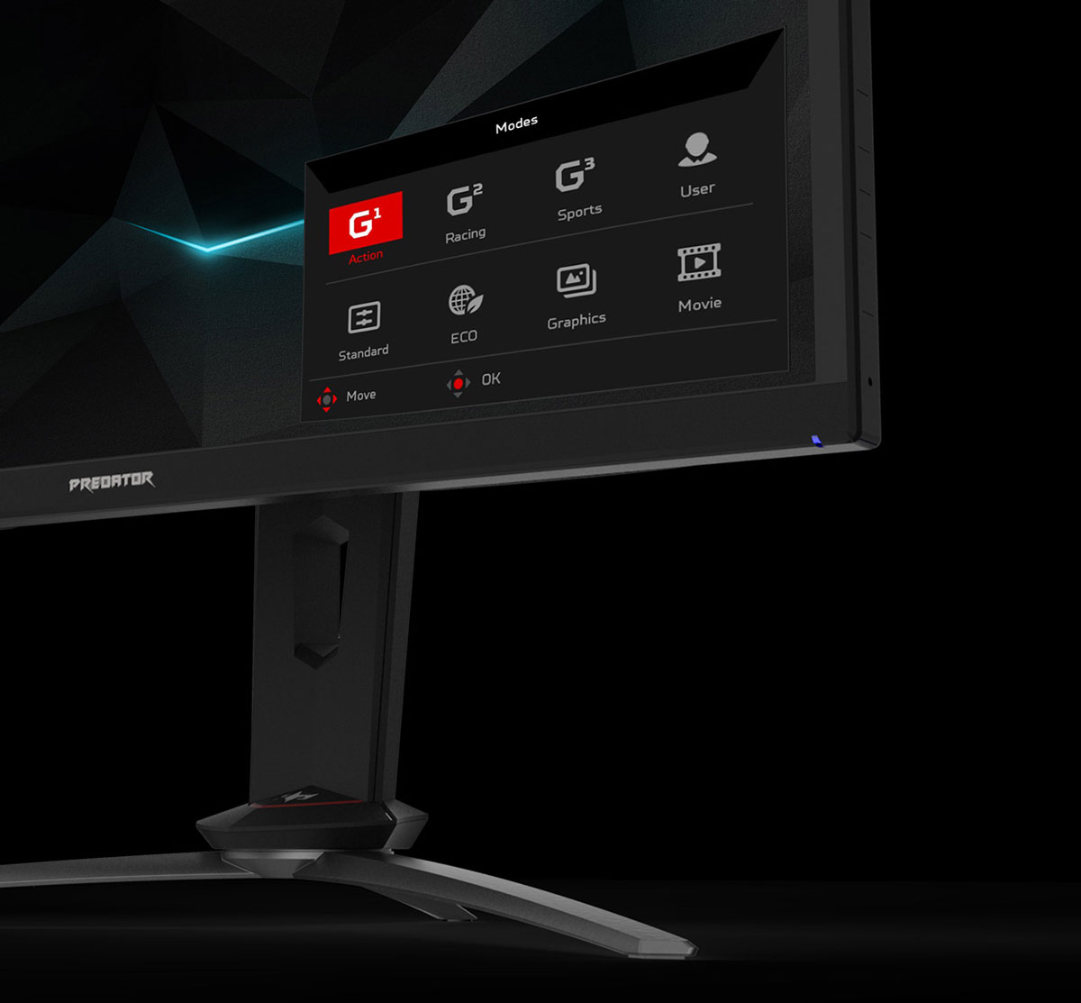 Predator GameView features